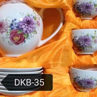 Ấm Chén Đĩa Kê Hàn Quốc Tròn Rẻ (THUNG 12B) Ấm Chén Đĩa Kê Hàn Quốc Tròn Rẻ (THUNG 12B)