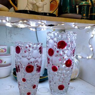 Lọ hoa thủy tinh dáng bầu 30cm - quà tặng khách hàng Lọ hoa thủy tinh dáng bầu 30cm - quà tặng khách hàng