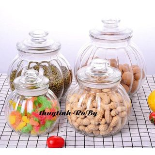 HŨ BÍ THỦY TINH ĐỰNG THỰC PHẨM - LỌ ĐỰNG GIA VỊ (THÙNG 36C)