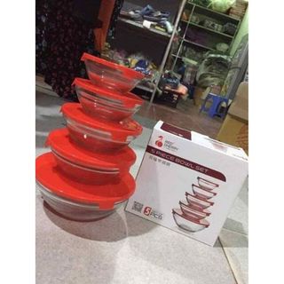 Bộ 5 Bát Thủy Tinh 5105, 808 (THÙNG 16)