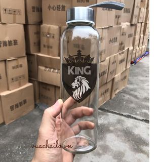 chai thủy tinh dây xách 500ml- Bình thủy tinh đựng nước dây xách 500ml