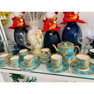 Bộ Ấm Chén VS Sứ Xương Hoàng Gia Cao Cấp