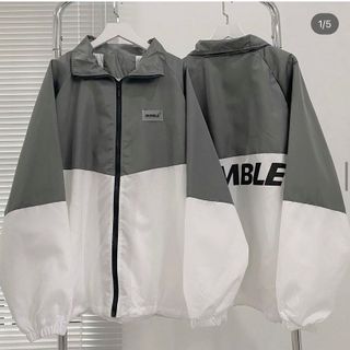 Áo khoác dù phối in DUMBLE