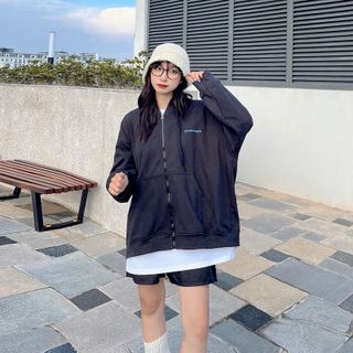 Áo Khoác In Combosure Dáng Rộng Nữ Meeny- Hoodie Fom Rộng Tay Bồng Mũ 2 Lớp In Chữ Dày Dặn Dáng Hàn Quốc Áo Khoác In Combosure Dáng Rộng Nữ Meeny- Hoodie Fom Rộng Tay Bồng Mũ 2 Lớp In Chữ Dày Dặn Dáng Hàn Quốc