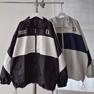 KHOÁC DÙ DERORREE 3 SỌC 2 lớp dày dặn 2 màu form rộng unisex nam nữ KHOÁC DÙ DERORREE 3 SỌC 2 lớp dày dặn 2 màu form rộng unisex nam nữ