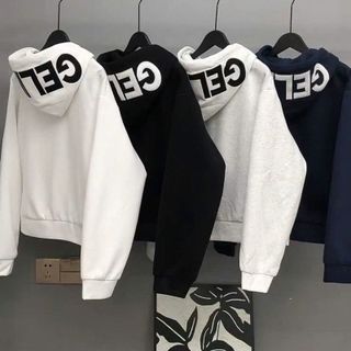 Áo khoác nón rộng thêu GETINE chất nỉ XK dày dặn form Boxy freesize dưới 65kg Áo khoác nón rộng thêu GETINE chất nỉ XK dày dặn form Boxy freesize dưới 65kg