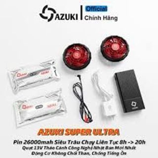 Bộ Phụ Kiện AZUKI ULTRA 2023 Pin 26000mah Quạt 13V Không Chổi Than, Chống Nước, Chạy Êm Bộ Phụ Kiện AZUKI ULTRA 2023 Pin 26000mah Quạt 13V Không Chổi Than, Chống Nước, Chạy Êm