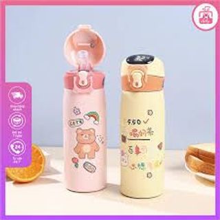 Bình Nước Giữ Nhiệt Trẻ Em Inox 316 Có Vòi Chống Đổ An Toàn 4 Màu Tùy Chọn