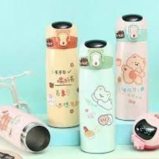 Bình Nước Giữ Nhiệt Trẻ Em Inox 316 Có Vòi Chống Đổ An Toàn 4 Màu Tùy Chọn