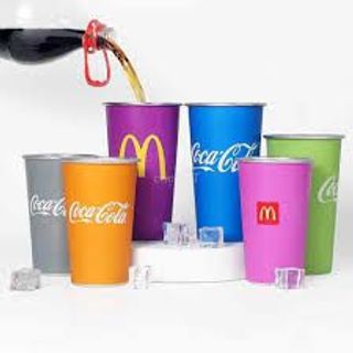 Ly inox đổi màu Coca Cola 470ml