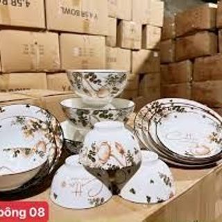 Đĩa Sứ Xoài 27 Hoa 022 (THÙNG 30C) Đĩa Sứ Xoài 27 Hoa 022 (THÙNG 30C)