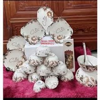 Đĩa Sứ Xoài 32 Hoa 022 (THÙNG 20C) Đĩa Sứ Xoài 32 Hoa 022 (THÙNG 20C)