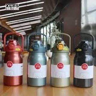 Bình giữ nhiệt EOOE 1500ML Bình giữ nhiệt chân không đôi di động Bình nước bằng thép không gỉ 316 Bình giữ nhiệt bằng thép không gỉ