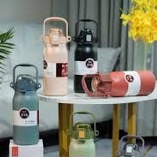 Bình giữ nhiệt EOOE 1500ML Bình giữ nhiệt chân không đôi di động Bình nước bằng thép không gỉ 316 Bình giữ nhiệt bằng thép không gỉ