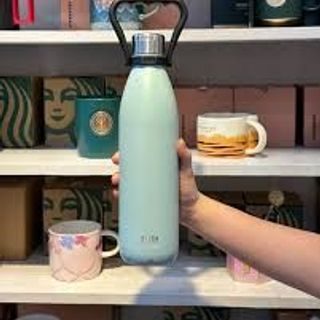 Bình Đựng Nước Giữ Nhiệt 750ml Bằng Thép Không Gỉ Thiết Kế Nhỏ Gọn Tiện Dụng Mang Theo Du Lịch / Cắm Trại