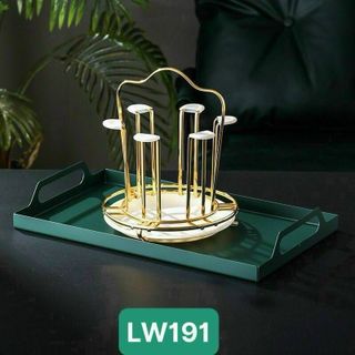 Giá úp cốc inox mạ vàng cao cấp - GC4