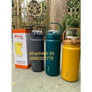 BÌNH GIỮ NHIỆT INOX X27 BAOL CÓ LÁP BẬT ỐNG HÚT