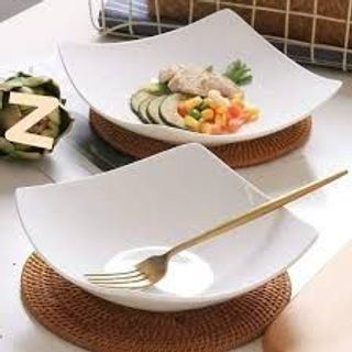 Đĩa vuông sâu lòng, đĩa derco, đĩa nhà hàng, đĩa bày tiệc, đĩa độc lạ kt:18cm Đĩa vuông sâu lòng, đĩa derco, đĩa nhà hàng, đĩa bày tiệc, đĩa độc lạ kt:18cm
