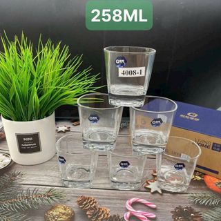 Siêu rẻ Bộ 6 cốc thủy tinh Ocean vuông Siêu rẻ Bộ 6 cốc thủy tinh Ocean vuông