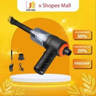 Máy hút bụi cầm tay mini Tamashio - Máy hút bụi mini không dây đa năng, Hút bụi ô tô lông thú cưng, Máy thổi bụi mi