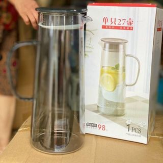 Bình nước thủy tinh chịu nhiệt Deli Glassware Bình nước thủy tinh chịu nhiệt Deli Glassware