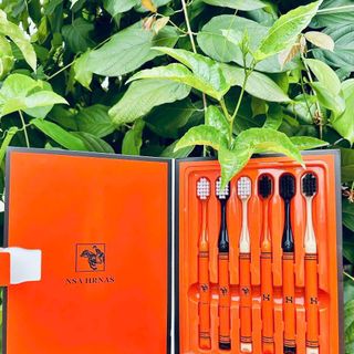 Combo 6 Bàn Chải Đánh Răng Lông Mềm FASHION Kèm Hộp Sang Trọng, Chải Siêu Êm, Làm Sạch Sâu Đánh Sạch Mảng Bám