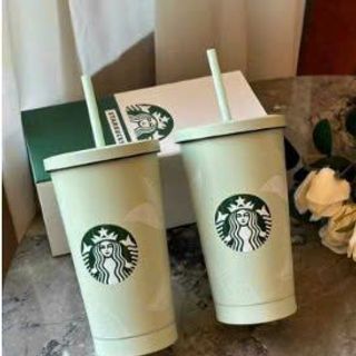 Ly Starbuck giữ nhiệt chất liệu Inox 304 ,dung tích 750ML kèm ống hút