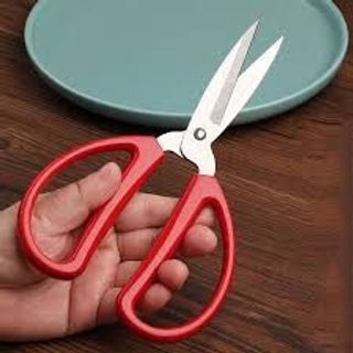 Kéo bếp inox cán nhựa đỏ 20cm (lưỡi 8cm) Kéo bếp inox cán nhựa đỏ 20cm (lưỡi 8cm)