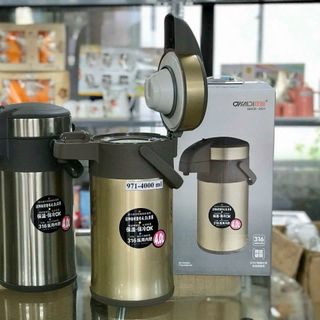 Bình khí cà phê an toàn nhiệt bằng thép không gỉ 3L, Giữ nhiệt 24 giờ Bình khí cà phê an toàn nhiệt bằng thép không gỉ 3L, Giữ nhiệt 24 giờ