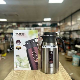 hích giữ nhiệt inox 304, bình ủ trà inox 304