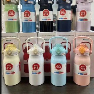 Bình giữ nhiệt quai xách nắp bật SUS316-1700ml