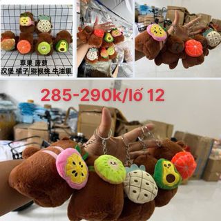 Mk capybara như hình con nâu(lố 12 con)