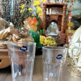 BỘ 6 LY THỦY TINH CAO CẤP UỐNG NƯỚC HOA QUẢ, SINH TỐ