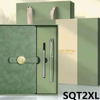 Bộ A5 Sổ Da Tặng Bộ Nhật Ký Văn Phòng Phẩm Sách Notepad Với Bút Kim Loại