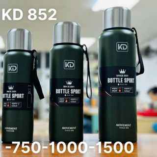 Bình giữ nhiệt KD-852 nóng lạnh inox 304 1500ml