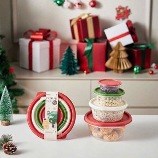 Set 4 Hộp Nhựa Tròn