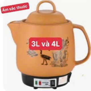 Ấm sắc thuốc tự động dung tích 3 lít