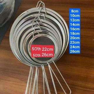 Rây Lọc Bột, Cháo Bằng Inox 14CM Rây Lọc Bột, Cháo Bằng Inox 14CM