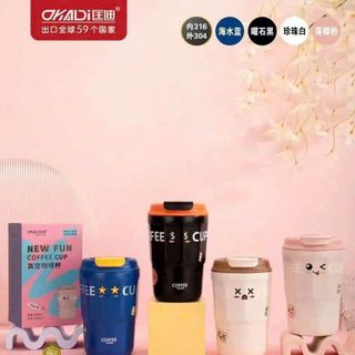 Bình Nước Giữ Nhiệt Bằng Thép Không Gỉ 316 Dung Tích Lớn 420ML ( THÙNG 60 C )