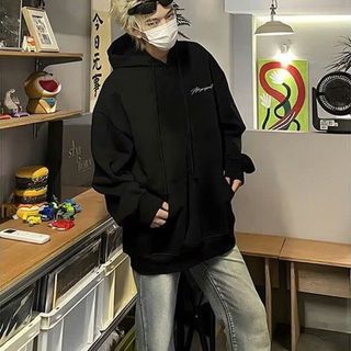 ￼Áo Hoodie nỉ có mũ, áo Hoodie Nam Nữ Unisex form rộng ấm áp Phong cách Phong cách Hàn Quốc
