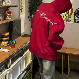 ￼Áo Hoodie nỉ có mũ, áo Hoodie Nam Nữ Unisex form rộng ấm áp Phong cách Phong cách Hàn Quốc