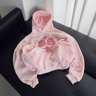￼Áo Hoodie 88 Dây Ngược Boxy Form Unisex Nam Nữ Nhiều Màu