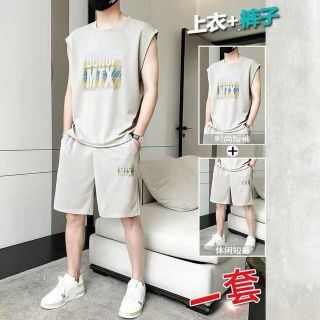 Bộ đồ thể thao nam ba lỗ form rộng chất thun lạnh co giãn mịn mát