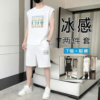 Bộ đồ thể thao nam ba lỗ form rộng chất thun lạnh co giãn mịn mát