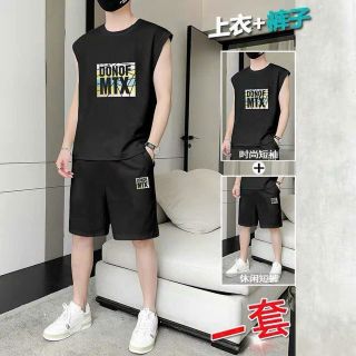 Bộ đồ thể thao nam ba lỗ form rộng chất thun lạnh co giãn mịn mát