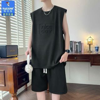 Đồ Bộ Quần áo Nam Ba Lỗ Sát Nách mùa hè cộc tay mặc ở nhà họa tiết kẻ viền in dập nổi Bộ Đùi Nữ tập gym yoga bóng chày chất thun lạnh. Đồ Bộ Quần áo Nam Ba Lỗ Sát Nách mùa hè cộc tay mặc ở nhà họa tiết kẻ viền in dập nổi Bộ Đùi Nữ tập gym yoga bóng chày chất thun lạnh.