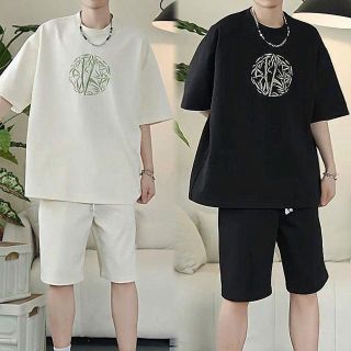 Đồ Bộ Thể Thao In Hình Khóm Tre Chất Liệu Da Cá Co Giãn Dày Mịn Thoáng Mát