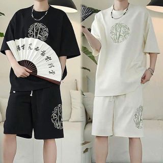 Đồ Bộ Thể Thao In Hình Khóm Tre Chất Liệu Da Cá Co Giãn Dày Mịn Thoáng Mát