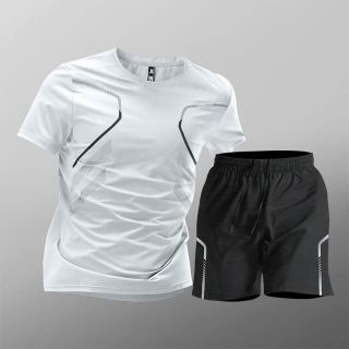 Bộ Đồ, Set Quần Áo thể Thao Nam Nữ, Sport Tập Thể Dục Chạy Bộ Tập Gym, Không Bai Nhão, Bền, Mát Mẻ Bộ Đồ, Set Quần Áo thể Thao Nam Nữ, Sport Tập Thể Dục Chạy Bộ Tập Gym, Không Bai Nhão, Bền, Mát Mẻ