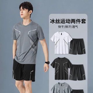Bộ Đồ, Set Quần Áo thể Thao Nam Nữ, Sport Tập Thể Dục Chạy Bộ Tập Gym, Không Bai Nhão, Bền, Mát Mẻ Bộ Đồ, Set Quần Áo thể Thao Nam Nữ, Sport Tập Thể Dục Chạy Bộ Tập Gym, Không Bai Nhão, Bền, Mát Mẻ